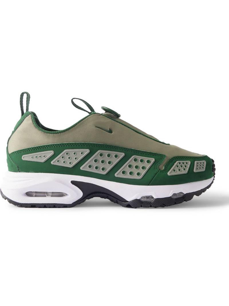 Nike - Air Max SNDR Rubber-Trimmed Scuba Sneakers - Men - Green - US 8.5 von Nike