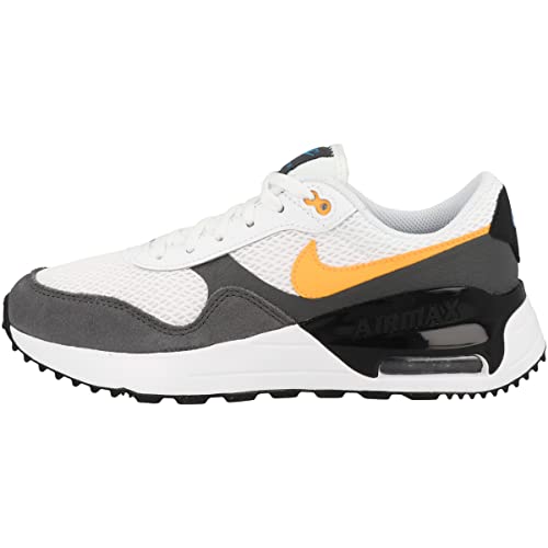 Nike Air Max Systm Sneaker, Weiß Laserorange Eisengrau, 32 EU von Nike