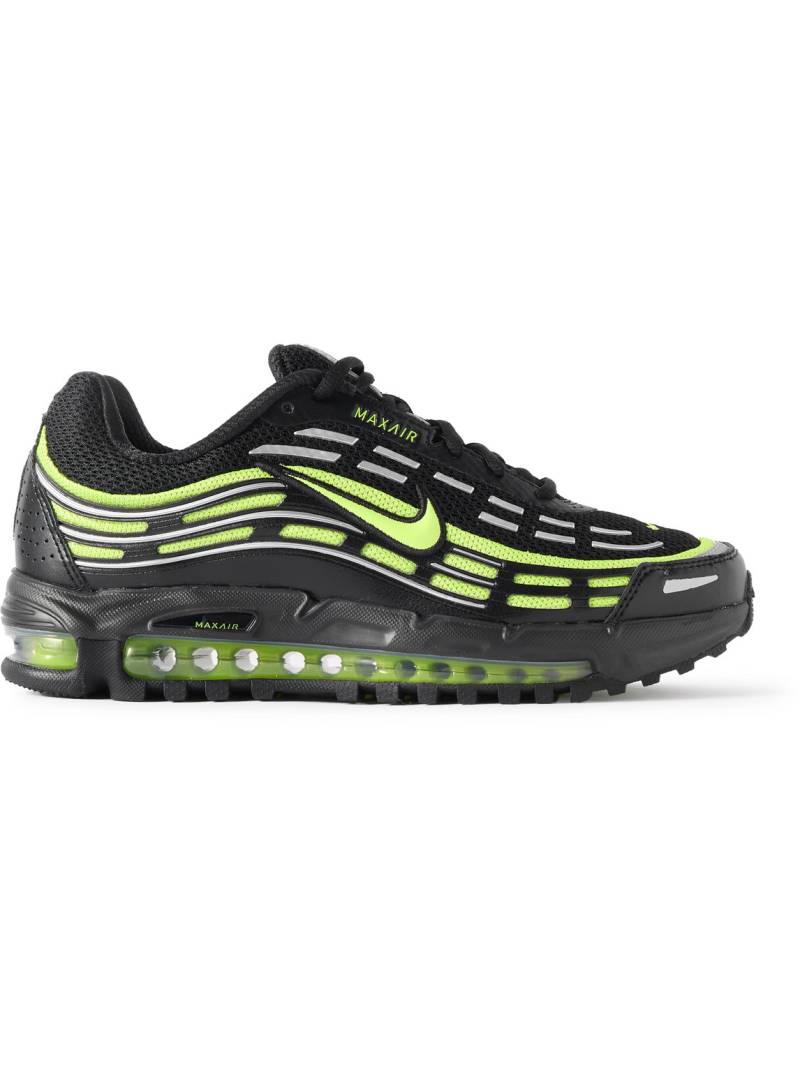 Nike - Air Max TL 2.5 Rubber-Trimmed Leather and Mesh Sneakers - Men - Black - US 6.5 von Nike