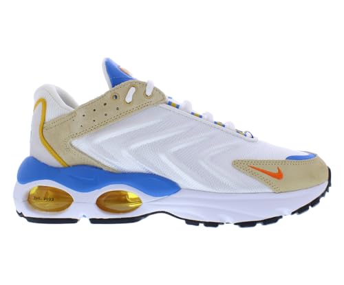 Nike Air Max TW SE Tailwind Herren Sneaker Sportschuhe, Summit Weiß Sheesham hell Foto blau Sicherheit orange, 44 EU von Nike