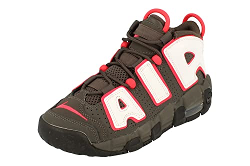 Nike Air More Uptempo GS Basketball Trainers DH9719 Sneakers Schuhe (UK 4.5 us 5Y EU 37.5, medim ash White Black 200) von Nike