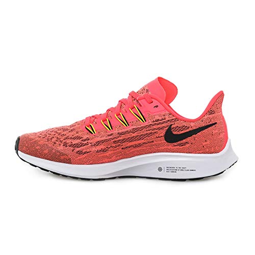 Nike Air Zoom Pegasus 36 (Gs) Laufschuh, Rot Laser Crimson Black BRT Kaktus White, 33 EU von Nike