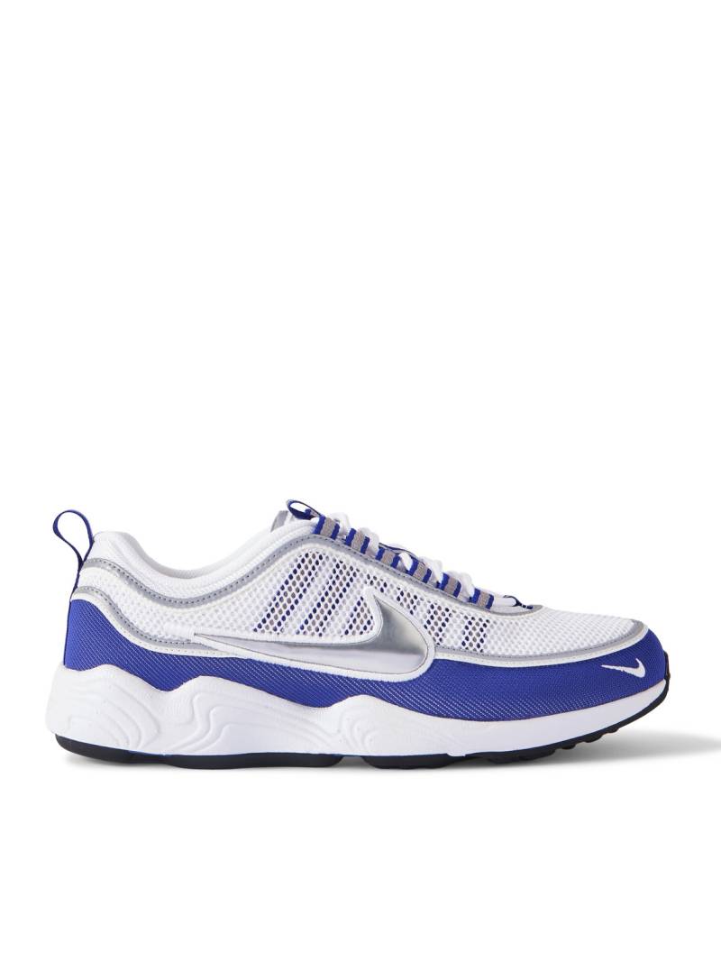 Nike - Air Zoom Spiridon Rubber-Trimmed Mesh Sneakers - Men - Blue - US Men's 6 von Nike