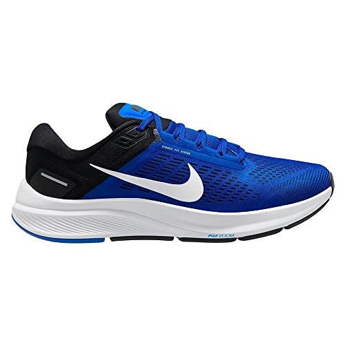 Nike Air Zoom Structure 24 Laufschuhe für Herren Sneaker, Old Royal White Black Race, 44.5 EU von Nike