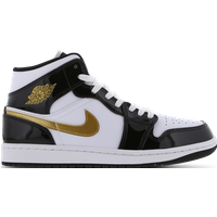 Nike Aj1 Mid Herren Sneaker - Weiß - Größe 47.5 - Leder von Nike