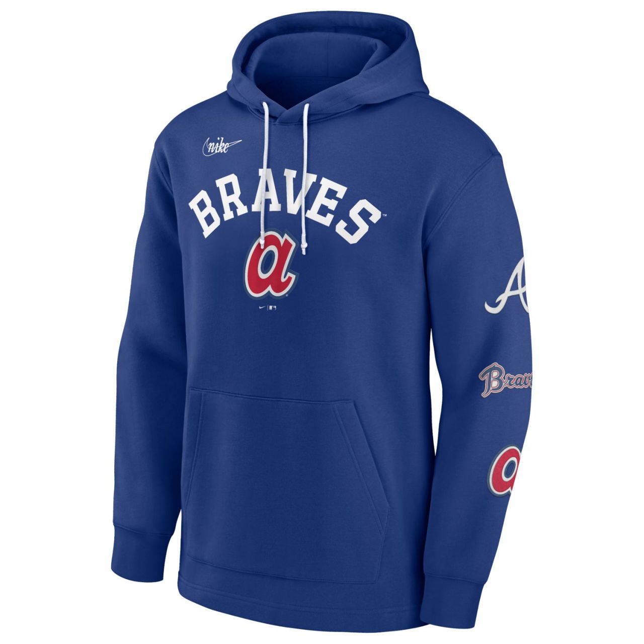 Nike Atlanta Braves REWIND Fleece Hoody von Nike