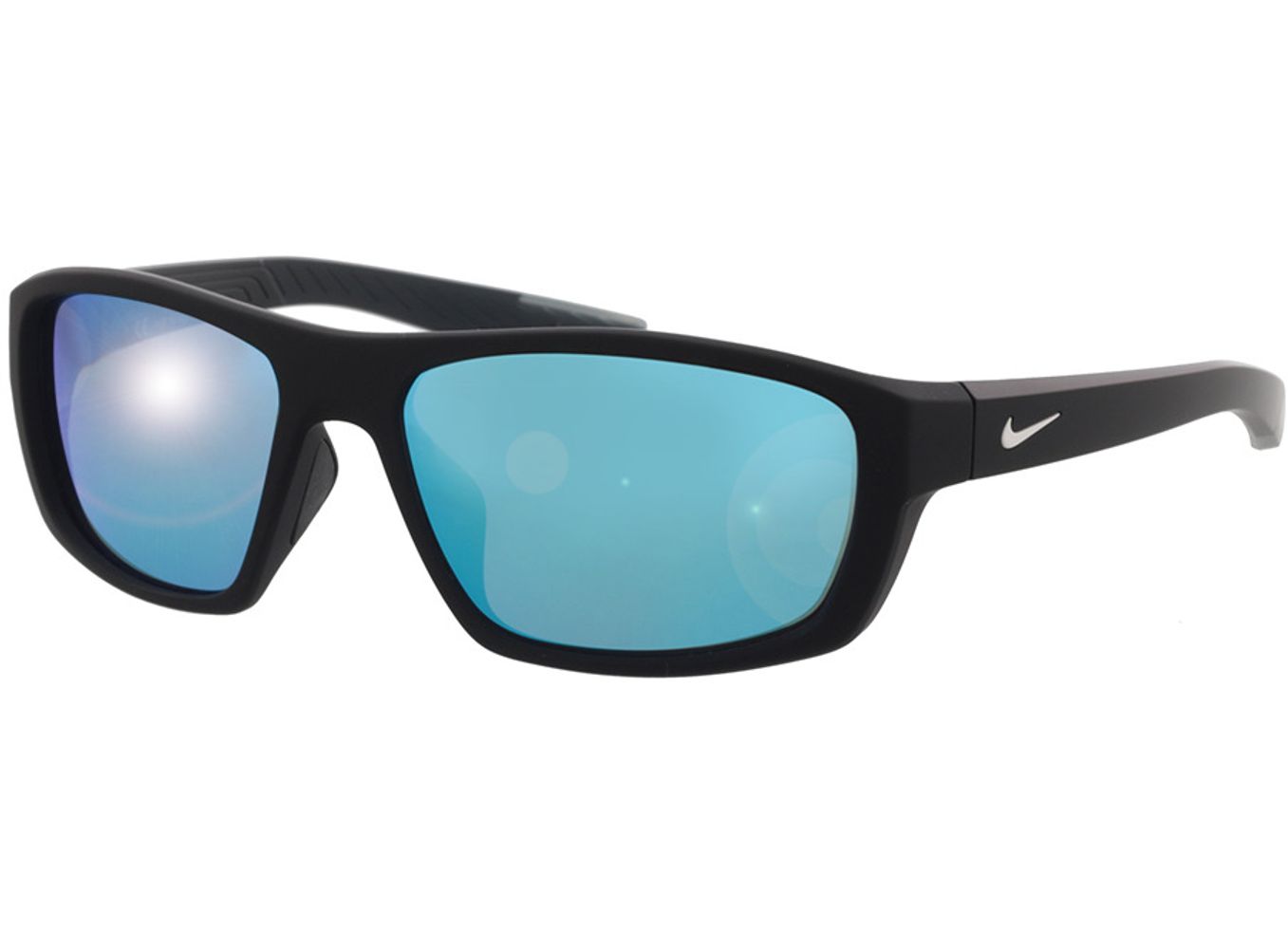 Nike BRAZEN BOOST M CT8178 011 57-16 Sonnenbrille ohne Sehstärke, Damen/Herren, Vollrand, Rechteckig von Nike