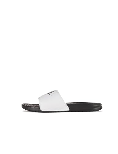 Nike Benassi Jdi, Herren Flip Flop,Weiß (White/Black/Black),45 EU,45 EU von NIKE