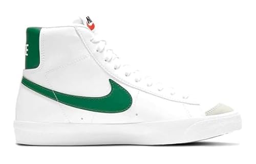 Nike Blazer MID '77 (GS) Basketballschuh, White Pine Green Pine Green Black, 40 EU von Nike