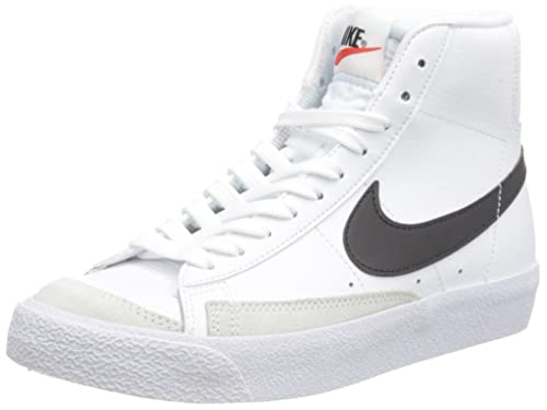 Nike Blazer Mid '77 Gymnastikschuhe, White/Black-Team ORANGE, 38 EU von Nike