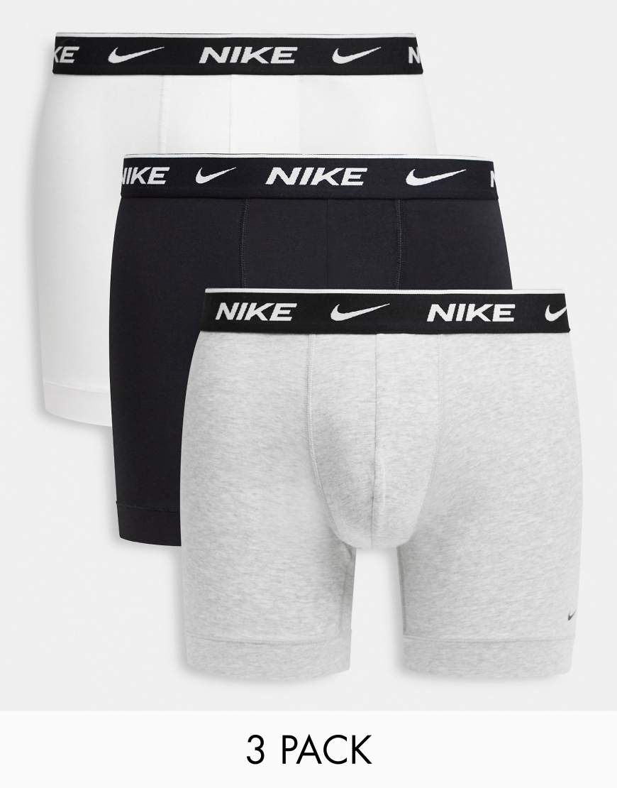 Nike - Boxershorts in Grau im 3er-Pack von Nike