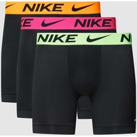 Nike Boxershorts mit elastischem Logo-Bund im 3er-Pack in Black, Größe XS von Nike