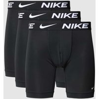 Nike Boxershorts mit elastischem Logo-Bund in Black, Größe XS von Nike