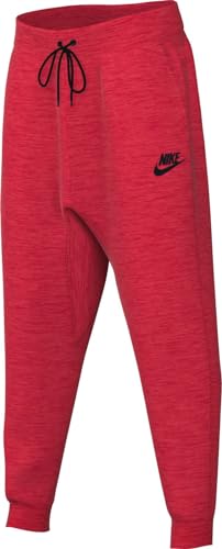 Nike Boy's B NSW TECH FLC Pants, LT UNIV RED Htr/Black/Black, XL Nike Boy's B NSW TECH FLC Pants, LT UNIV RED Htr/Black/Black, XL von Nike