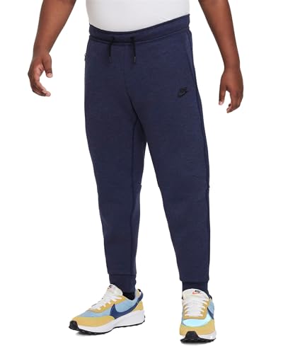 Nike Boy's B NSW TECH FLC Pants, OBSIDIANHEATHER/Black/Black, S Nike Boy's B NSW TECH FLC Pants, OBSIDIANHEATHER/Black/Black, S von Nike