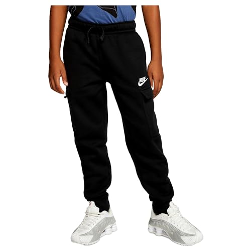 Nike Boys B NSW Club Cargo Pants, Black/Black/White, XS Nike Boys B NSW Club Cargo Pants, Black/Black/White, XS von Nike