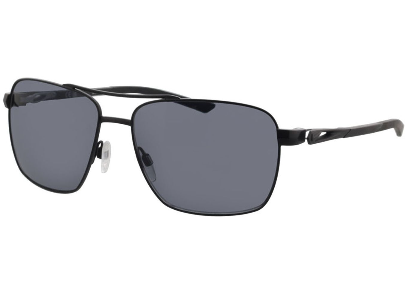 Nike CLUB PREMIER DQ0798 010 58-15 Sonnenbrille ohne Sehstärke, Damen/Herren, Vollrand, Eckig von Nike