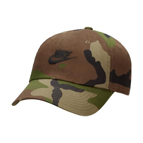 Nike Camo Cap (DE/NL/SE/PL, Alphanumerisch, M, L, Olive/Black) von Nike