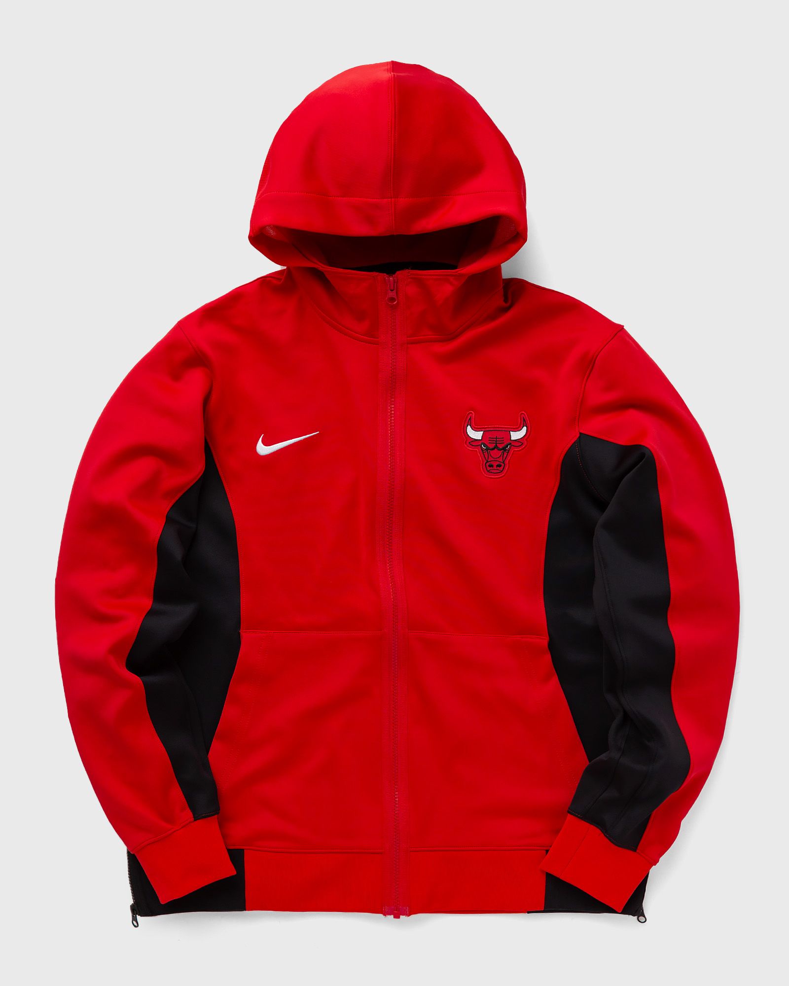 Nike NBA Chicago Bulls Showtime Full-Zip Hoodie men Hoodies|Team Sweats|Zippers black|red in Größe:M von Nike