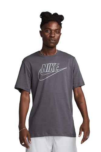 Nike Club+ BRD HBR T-Shirt (M, Anthracite) von Nike