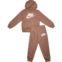 Nike Club Chenille Kinder Trainingsanzüge - Braun - Größe 116 - 122 CM - Baumwoll-Fleece von Nike