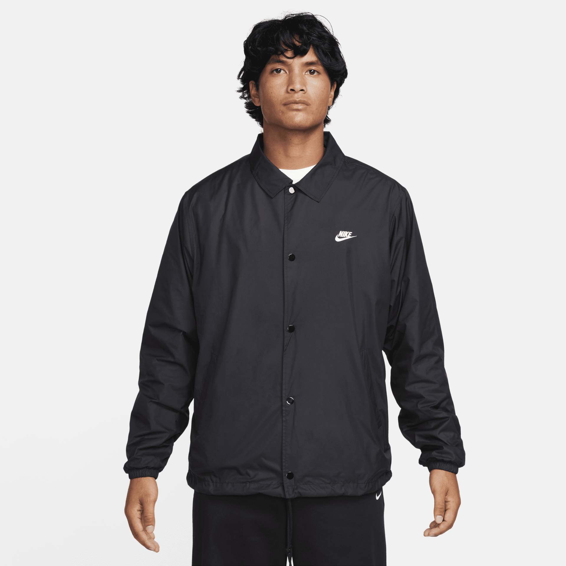 Nike Club Coaches-Jacke für Herren - Schwarz von Nike