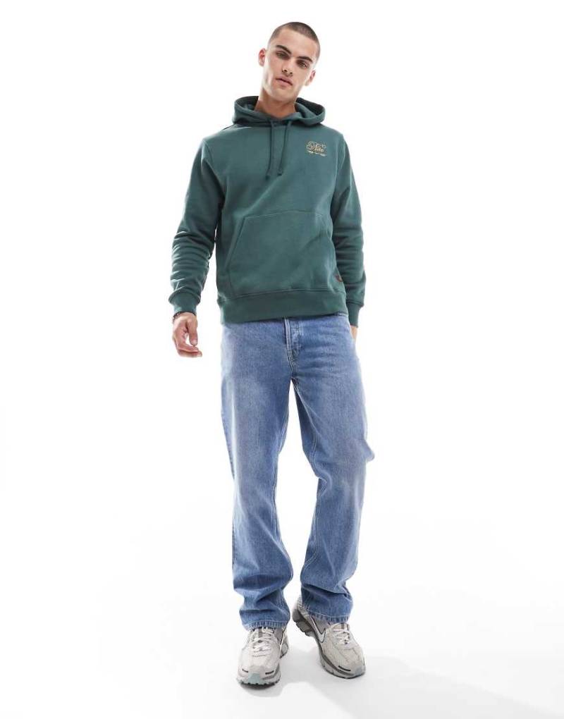 Nike - Club - Eleganter Kapuzenpullover in Dunkelgrün von Nike