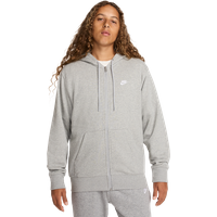 Nike Club Herren Kapuzenpullover - Grau - Größe XXL - Baumwoll-Jersey von Nike