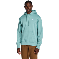 Nike Club Herren Kapuzenpullover - Grün - Größe L - Baumwoll-Fleece von Nike