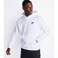 Nike Club Herren Kapuzenpullover - Weiß - Größe S - Baumwoll-Jersey von Nike