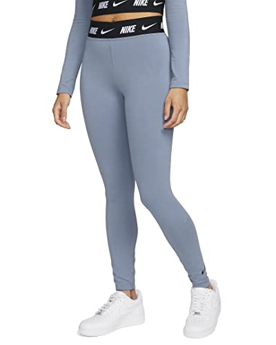 Nike Club High Waist Leggings Tights (M, Slate/Black) von Nike