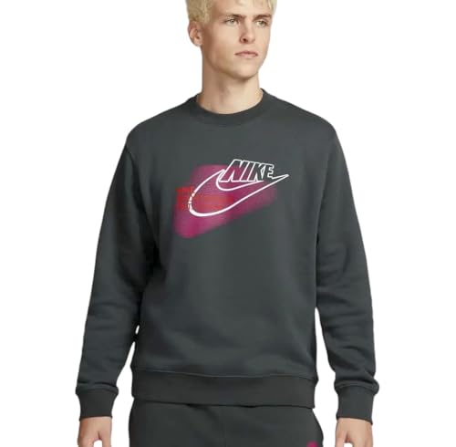 Nike Club Hoodie Club Hoodie (FD0415-070) Grey, Sweatshirt Heavy Cotton, Größe M, grau, M von Nike