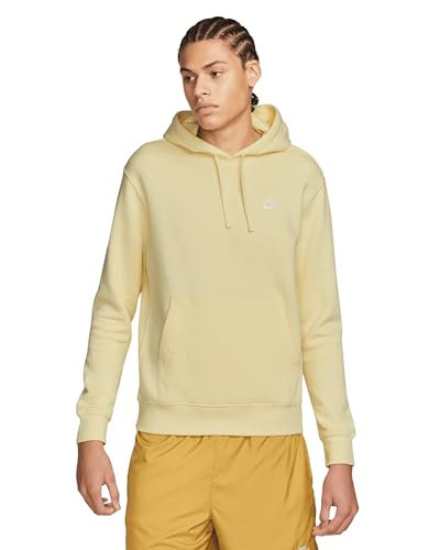 Nike Club Hoody Kapuzenpullover (M, Alabaster) von Nike