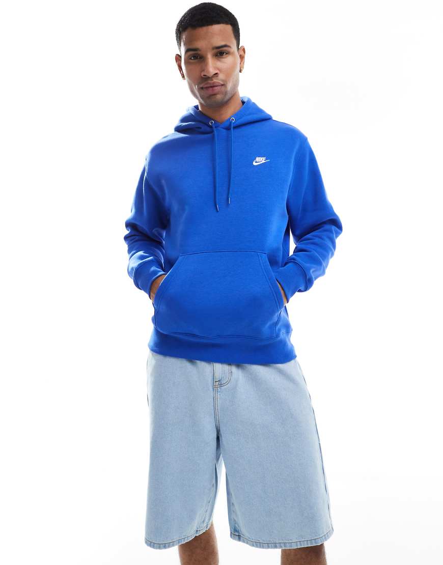 Nike Club - Kapuzenpullover in Blau Nike Club - Kapuzenpullover in Blau von Nike