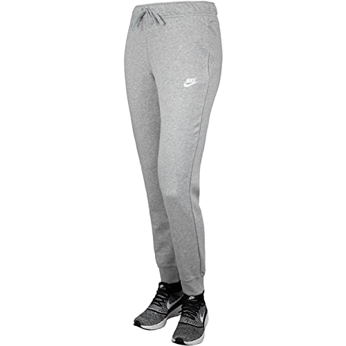 Nike Club Mid-Rise Slim Women Sweatpants Jogginghosen (L, Dark Grey Heather) von Nike