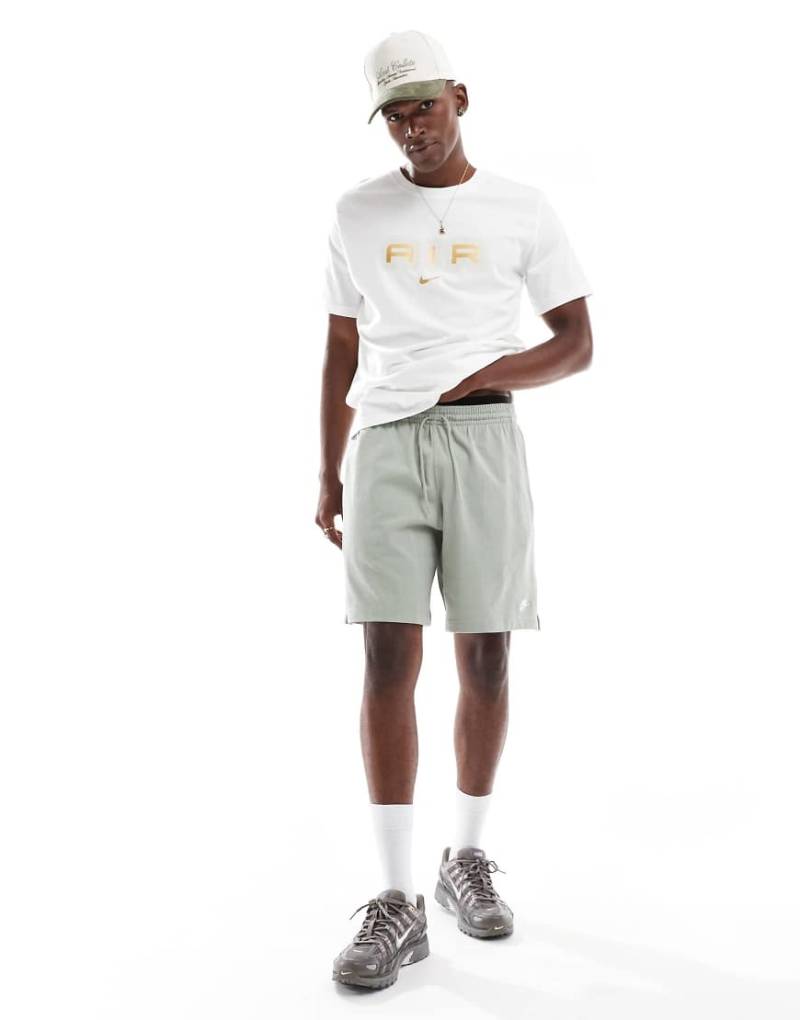 Nike - Club - Strick-Shorts in Grün von Nike