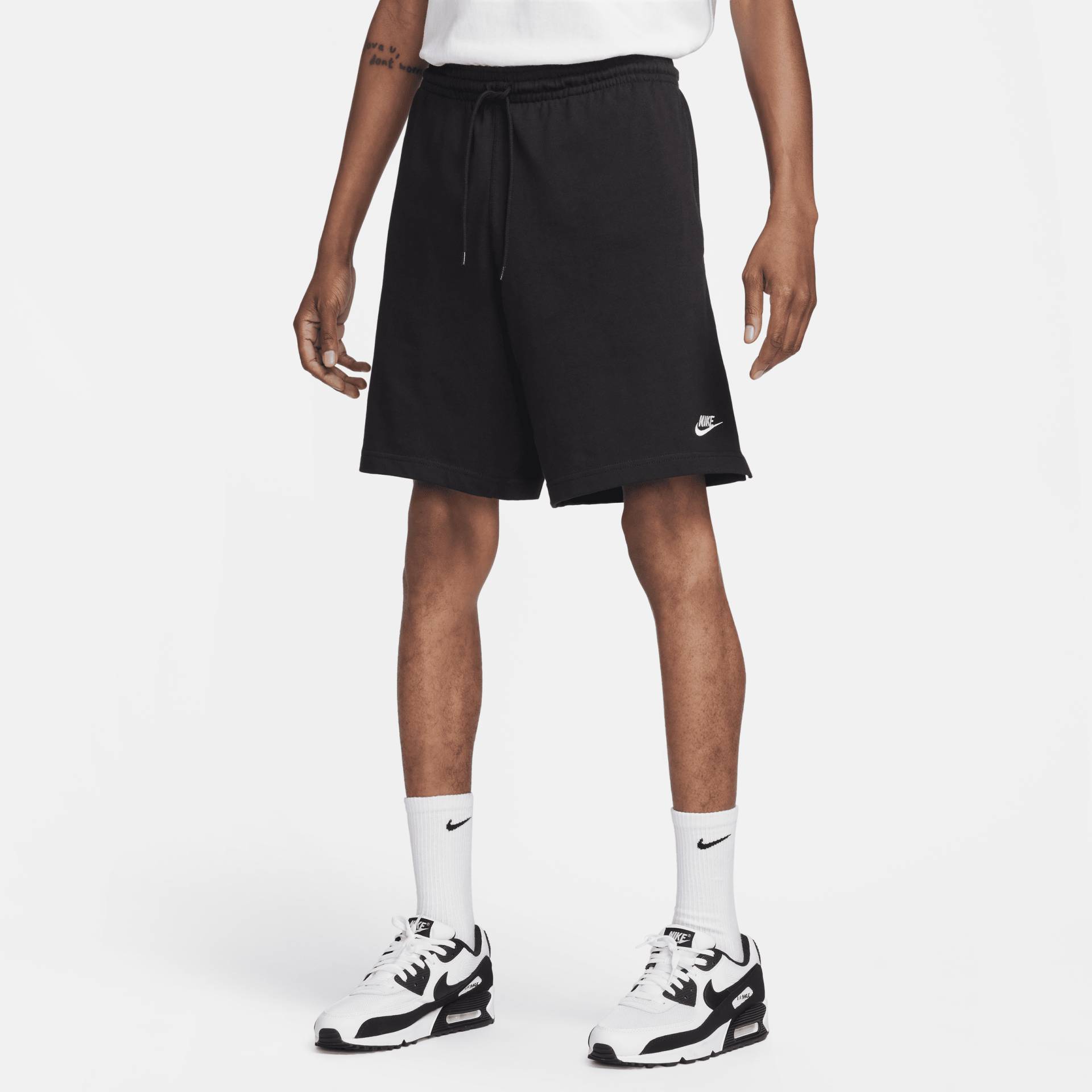 Nike Club Strick-Sorts für Herren - Schwarz von Nike