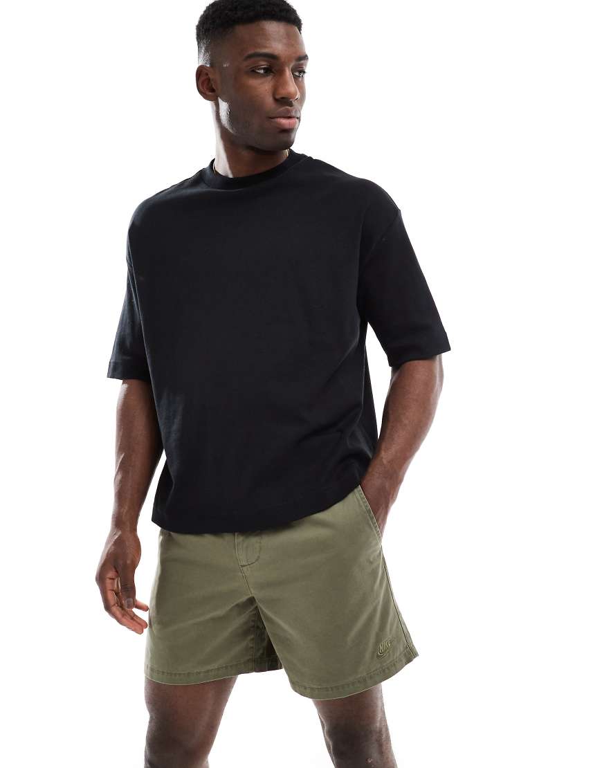 Nike - Club - Verwaschene Chino-Shorts in Khaki-Grün Nike - Club - Verwaschene Chino-Shorts in Khaki-Grün von Nike