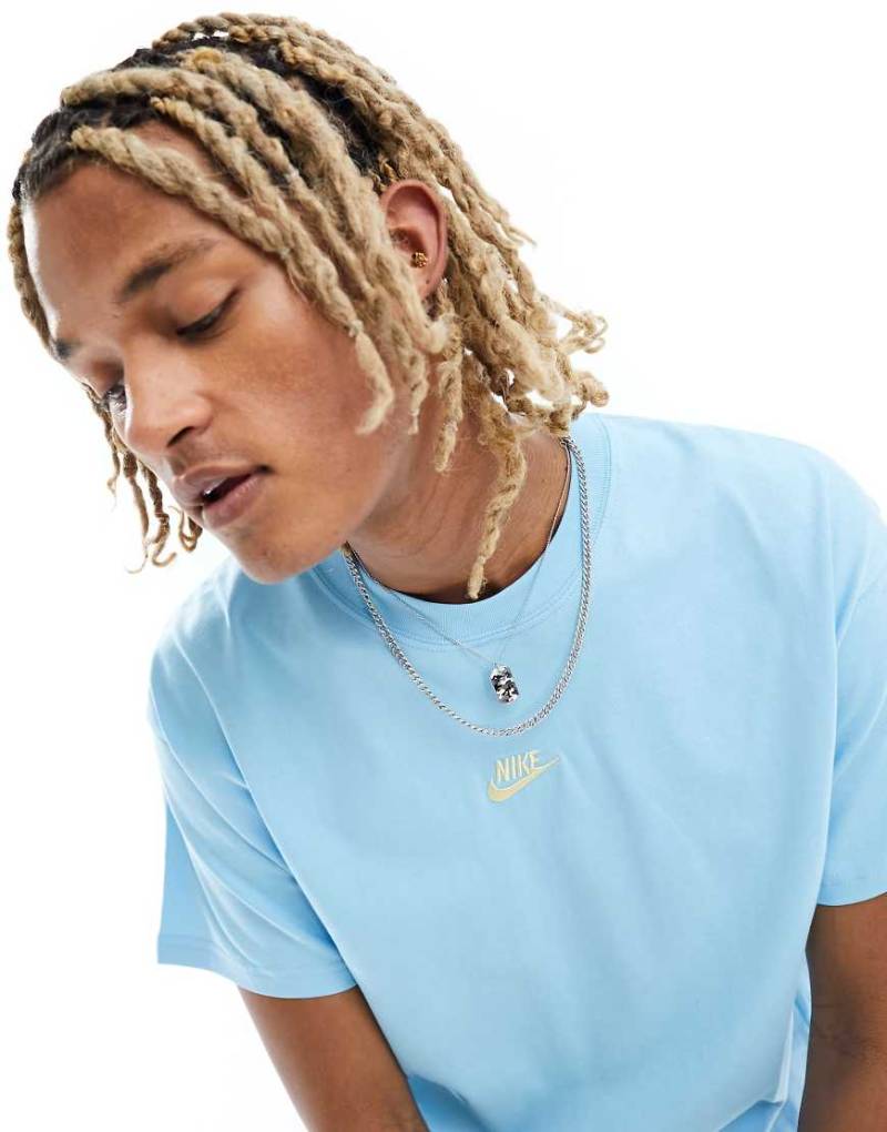 Nike- Club Vignette - T-Shirt in Blau von Nike