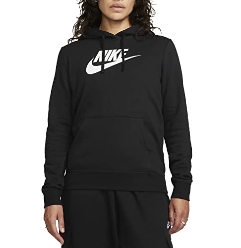 Nike Club Women Hoody (M, Black/White) von Nike