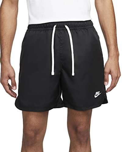 Nike Club Woven Flow Swimshorts Badeshorts (XL, Black/White) von Nike