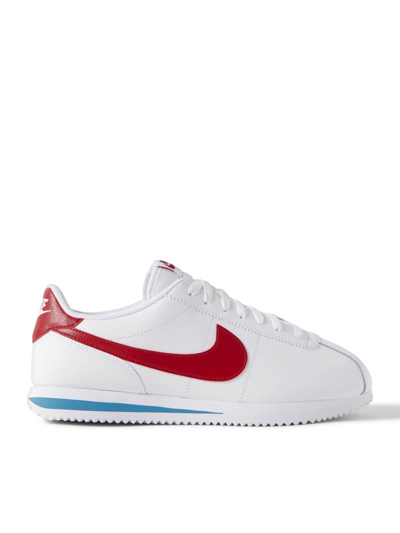 Nike - Cortez Leather Sneakers - Men - White - US 7.5 von Nike
