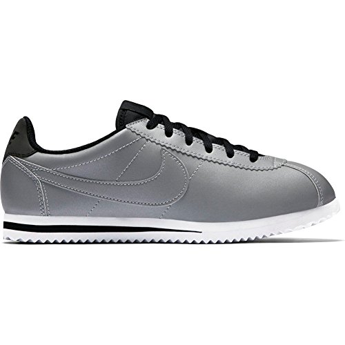 Nike Cortez Premium Unisex Schuhe in Silber Leder 905469-001 von Nike