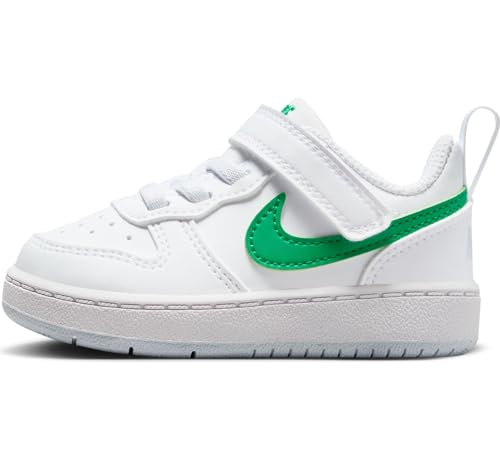 Nike Court Borough Recraft (Td) Low Top Schuhe, White/Stadium Green-Football Grey, 25 EU von Nike
