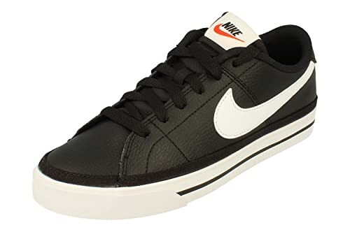 Nike Court Legacy Herren Sneaker Cu4150 Sneaker Schuhe, Black Whtie Gum Hellbraun 002, 47 EU von Nike