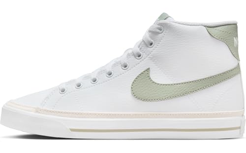 NIKE Damen Court Legacy Mid Next Nature Sneaker, White Jade Horizon Phantom, 37.5 EU von Nike