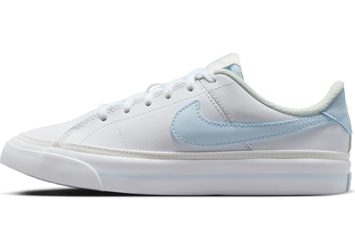 Nike Court Legacy Schuh, White/Blue Tint-Sail, 38.5 EU von Nike