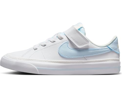 Nike Court Legacy jüngere Kinder Schuh, White/Blue Tint-Sail, 31.5 EU von Nike
