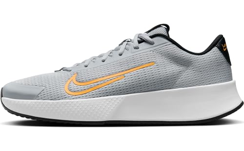 Nike Herren Vapor LITE 2 Cly Tennisschuh, Wolf Grey/Laser Orange-Black, 45 EU von Nike