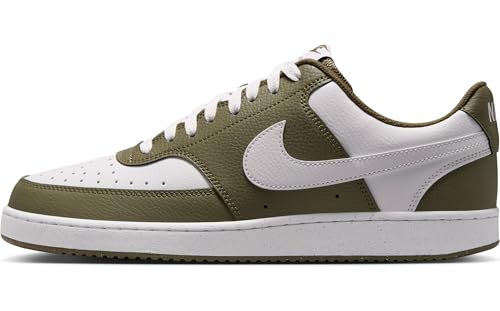 Nike Court Vision Low Herren Schuh, Medium Olive/Weiß, 38 EU von NIKE